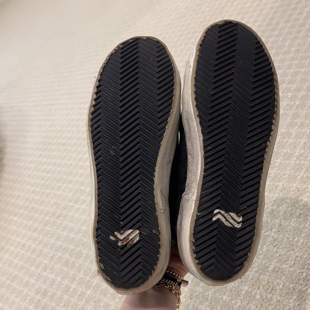 GOLDEN GOOSE GRAY DENIM SUPERSTAR SNEAKERS - Picture 7 of 8